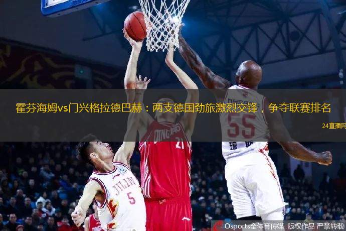 霍芬海姆vs門興格拉德巴赫：兩支德國勁旅激烈交鋒，爭奪聯賽排名
