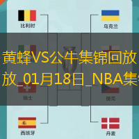 01月18日NBA常規賽黃蜂-公牛精彩鏡頭