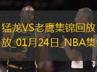 01月24日NBA常規賽猛龍-老鷹精彩鏡頭
