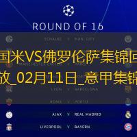 02月11日意甲第24輪國際米蘭vs佛羅倫薩進球視頻