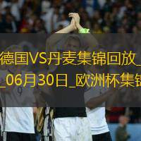 06月30日歐洲杯1/8決賽德國vs丹麥精彩片段