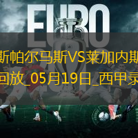 05月19日西甲第37輪拉斯帕爾馬斯vs萊加內斯全場錄像