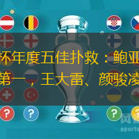 足協(xié)杯年度五佳撲救：鮑亞雄二連撲第一，王大雷、顏駿凌在列