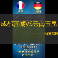 成都蓉城VS云南玉昆